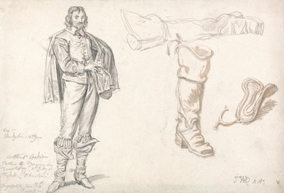 Studi dopo il Ritratto di Arthur Goodwin di Anthony van Dyck da James Ward
